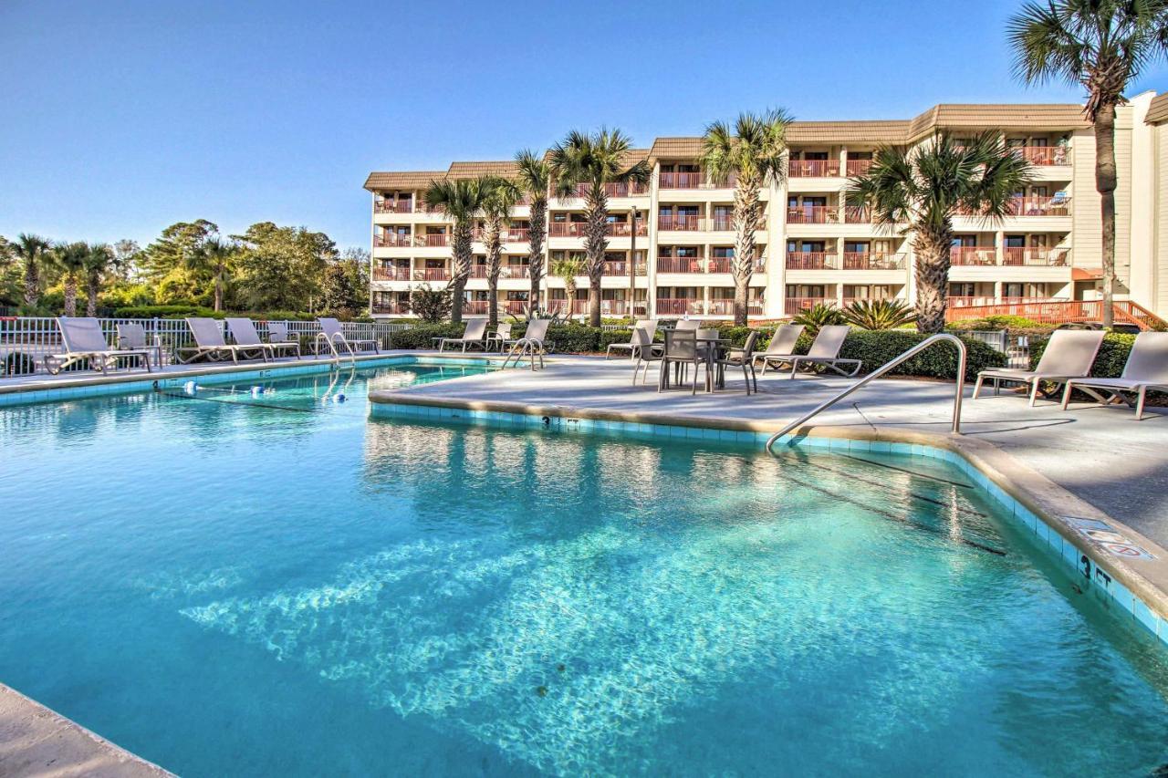 Hilton Head Beach Condo With Resort-Style Pool! Hilton Head Island Dış mekan fotoğraf